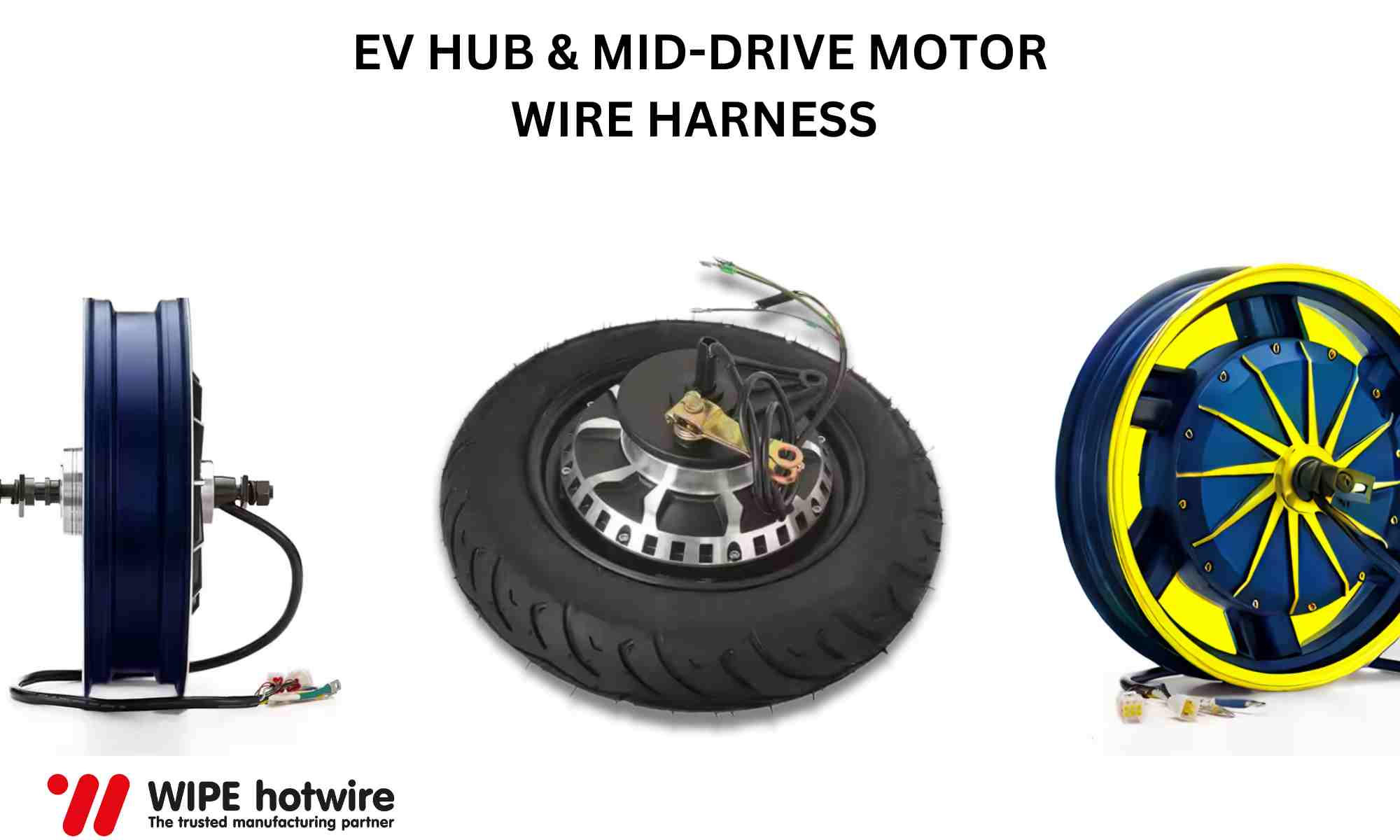 Wire Harness for Hub and Mid Drive Motors